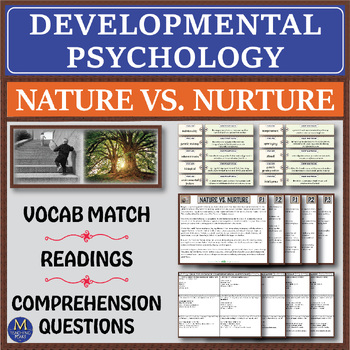 Preview of Developmental Psychology Series: Nature vs. Nurture