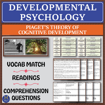 Preview of Developmental Psychology Series: Piaget's Theory of Cognitive Development