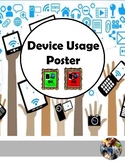 Device Usage Poster (Editable)