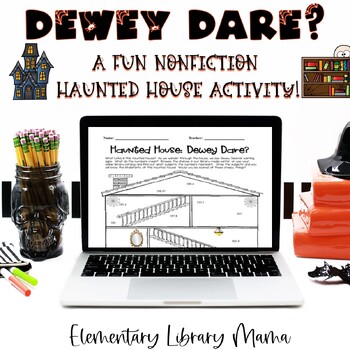 Preview of Dewey Dare?  A Haunted Nonfiction Activity Perfect for Halloween!