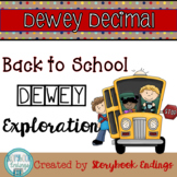 Dewey Decimal Back to School