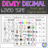 Dewey Decimal Bingo Game - Print and Digital for Google Slides