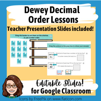 Preview of Dewey Decimal Call Number Order/ Nonfiction Shelf Order Lessons