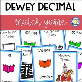 Preview of Dewey Decimal Match Game