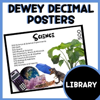 Preview of Dewey Decimal Posters