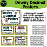 Dewey Decimal Posters (Abstract Geometric Design)