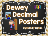 Dewey Decimal Posters (Chalkboard)