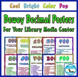Dewey Decimal Posters, Cool Bright Color Pop Ed.