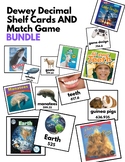 Dewey Decimal Shelf Cards and Match Game Bundle!