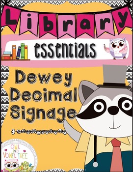 Preview of Dewey Decimal Signage- Dewey Decimal for Libraries