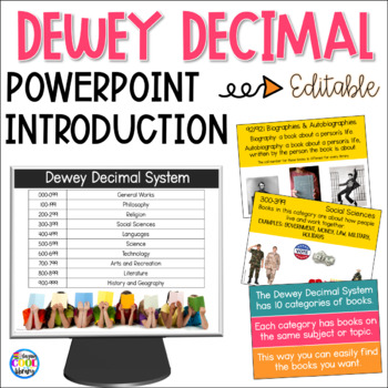 Preview of Dewey Decimal System Introduction PowerPoint Lesson