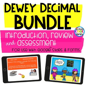 Preview of Dewey Decimal System Introduction & Review BUNDLE - Google Edition