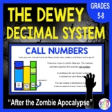 Dewey Decimal System Lesson - Halloween Alternative - Zomb