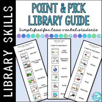 Preview of Dewey Decimal System Library Guide Beginners, Special Needs or Nonverbal