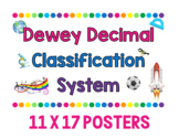 Dewey Decimal System Posters {11 x 17}
