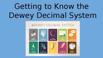 Preview of Dewey Decimal System Presentation