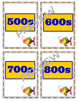 dewey decimal system printable resources worksheets and go fish game