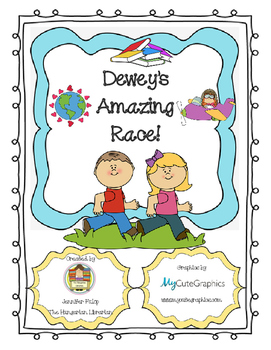 Preview of Library Orientation Kit: Dewey's Amazing Race!