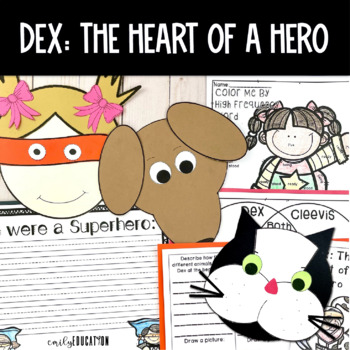Preview of Dex: The Heart of a Hero Journeys Activities 2nd Grade