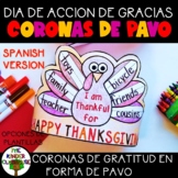 Dia de Accion de Gracias Actividades | SPANISH Manualidad 
