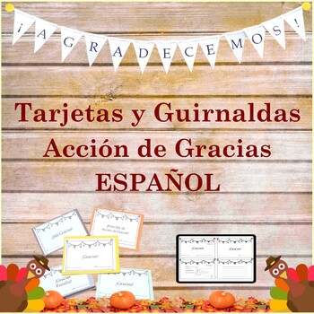 Preview of Dia de Accion de Gracias Actividades Thanksgiving Spanish Class Activities Espan