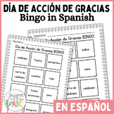 Día de Acción de Gracias - Thanksgiving Bingo in Spanish