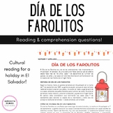 Dia de Farolitos - Spanish Reading and Questions for a hol