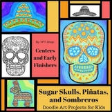 Dia de Los Muertos - Art Sub Lesson, Center or Early Finisher