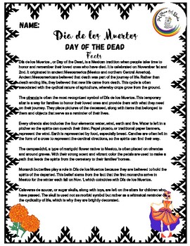 Preview of Dia de Los Muertos Bundle