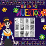 Día de Los Muertos Catrina Coloring Book/Day of the Dead C