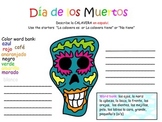 Dia de Los Muertos (Day of the Dead) Bilingual Activity Pack