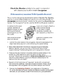 Día de Los Muertos FREE lesson (2 pages) Crossword activit