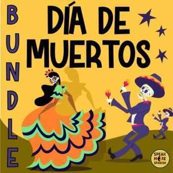 Preview of El Día de los Muertos Activities, Crafts, Art, Games for Spanish Day of the Dead