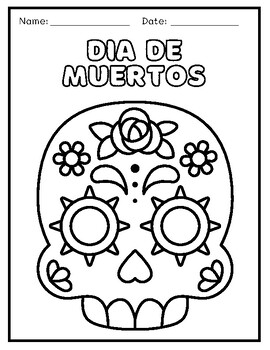 Preview of Dia de Muertos FREEBIE