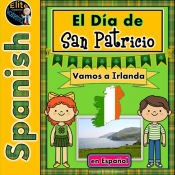 Preview of Día de San Patricio | St. Patrick's SPANISH Unit: Reading, Vocab, Writing, Test