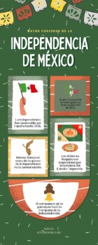 Preview of Día de la Independencia de México Infografía (Mexican Independance Infographic)