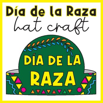 Preview of Día de la Raza Hat Craft | Day of Race Headband/Crown Printable Paper Activities