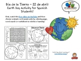 Día de la Tierra ~ Earth Day Activity for Spanish Students