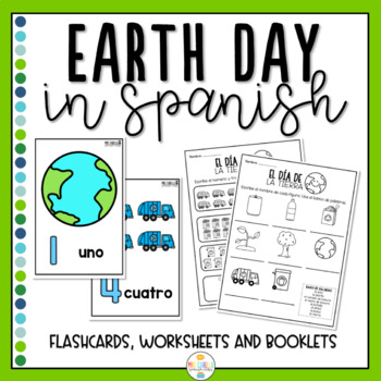 Preview of Earth Day in Spanish Activity Pack - Dia de la Tierra