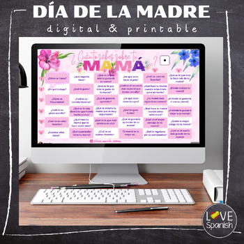 Preview of Día de la madre / Mother's day