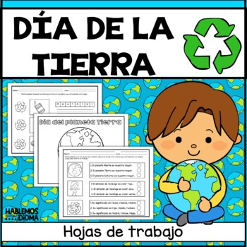 Preview of Cuido el Planeta Tierra | EARTH DAY Spanish activities
