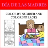 Día de las Madres: Spanish Mother's Day Color By Number an