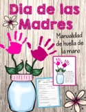 Dia de las madres- Huellas de la mano