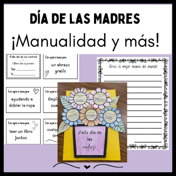 Preview of Día de las madres/Mother's Day Spanish Craft