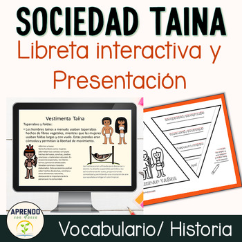 Preview of Cultura Taína - PowerPoint, indios  tainos - vocabulario taino- borinquen