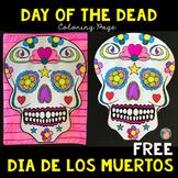 FREE Coloring Sheets for Day of the Dead | Dia de los Muertos
