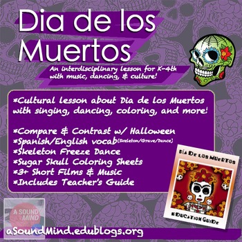 Preview of Dia de los Muertos: A K-2nd Cultural Lesson