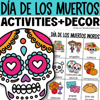 Preview of Dia de los Muertos Activities Sugar Skull Craft | Day of the Dead