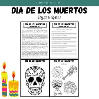 Preview of Dia de los Muertos Activity