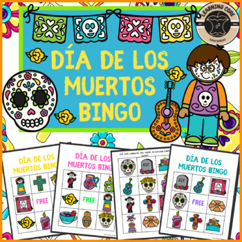 Preview of Dia de los Muertos Bingo Game Activity - Day of the Dead Bingo Game Activity